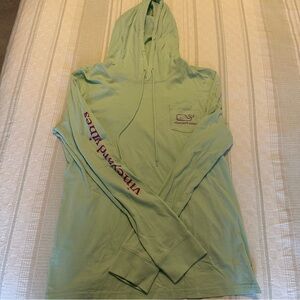 Vineyard Vines Long Sleeve Tee Hoodie size small